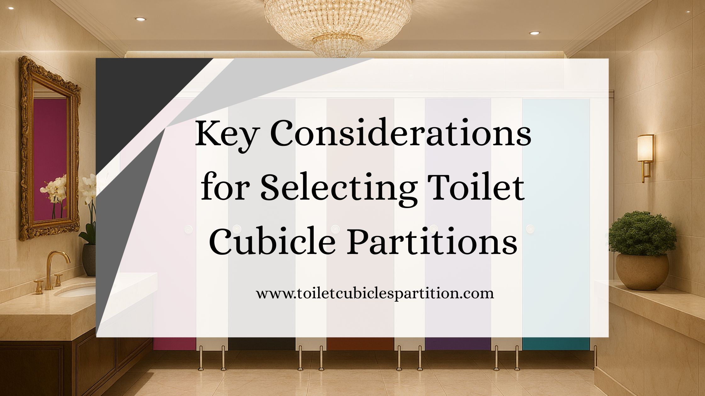 Toilet Cubicles Partitions Manufacturer
