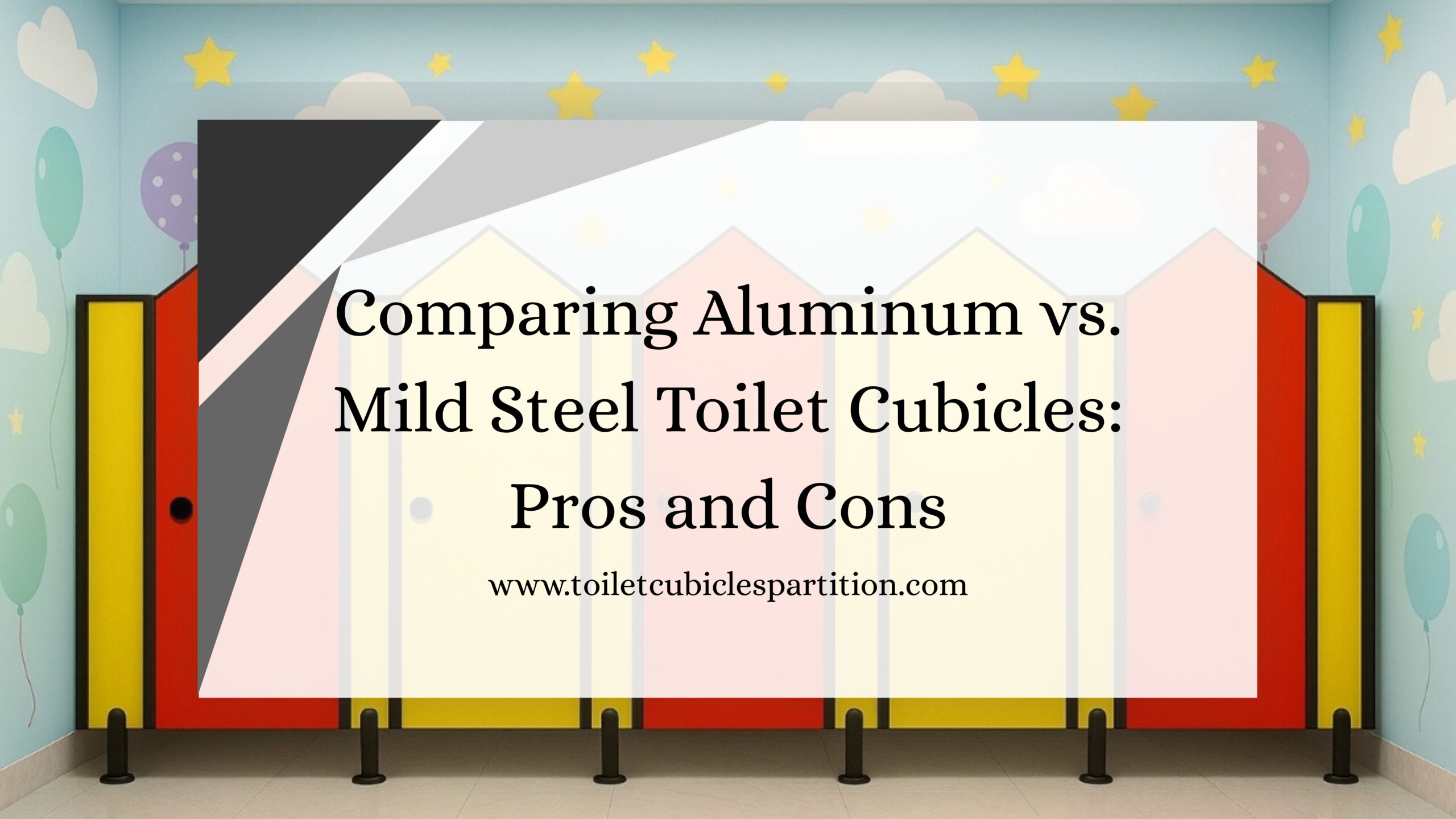 Comparing Aluminum vs. Mild Steel Toilet Cubicles
