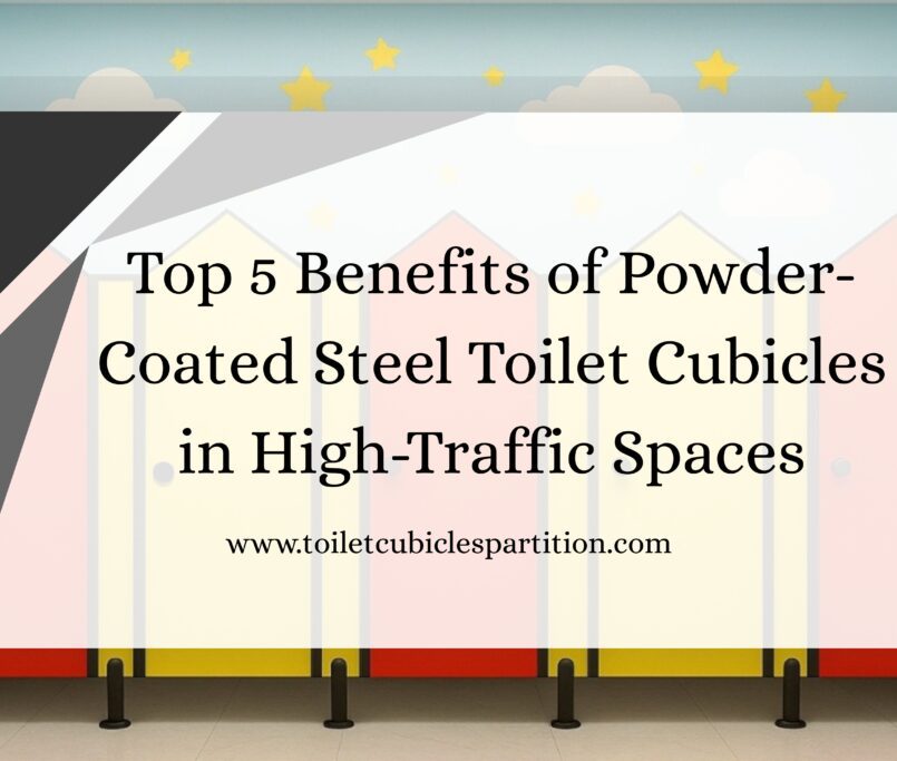 Toilet Cubicles in High-Traffic Spaces