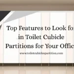 Toilet Cubicle Partition