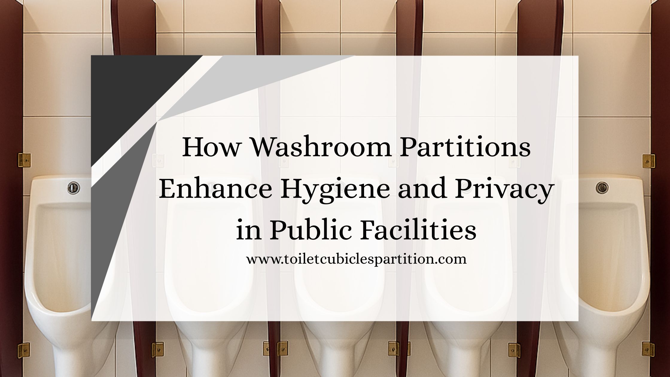 Toilet Cubicle Partition