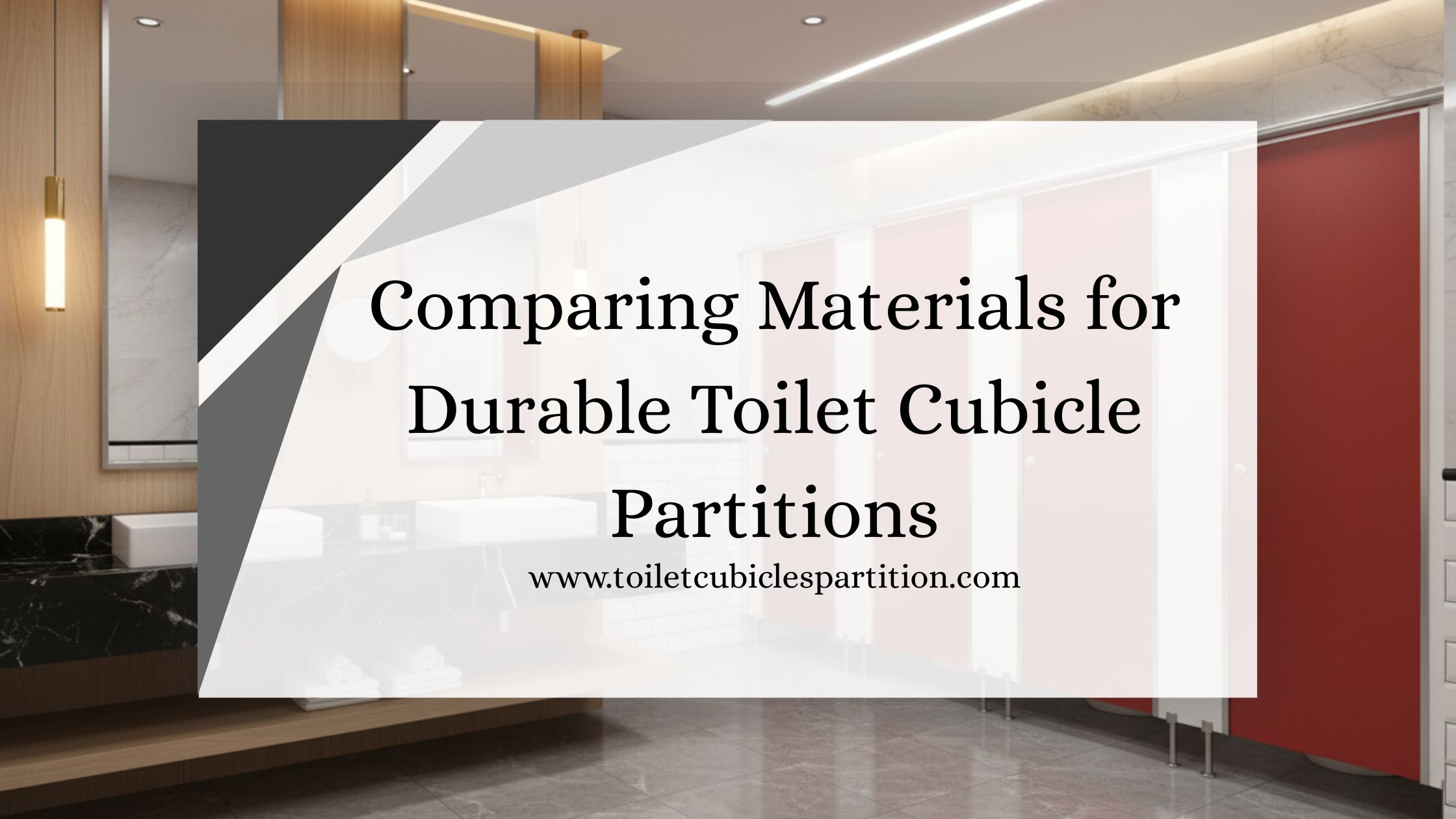 Toilet Cubicle Partition