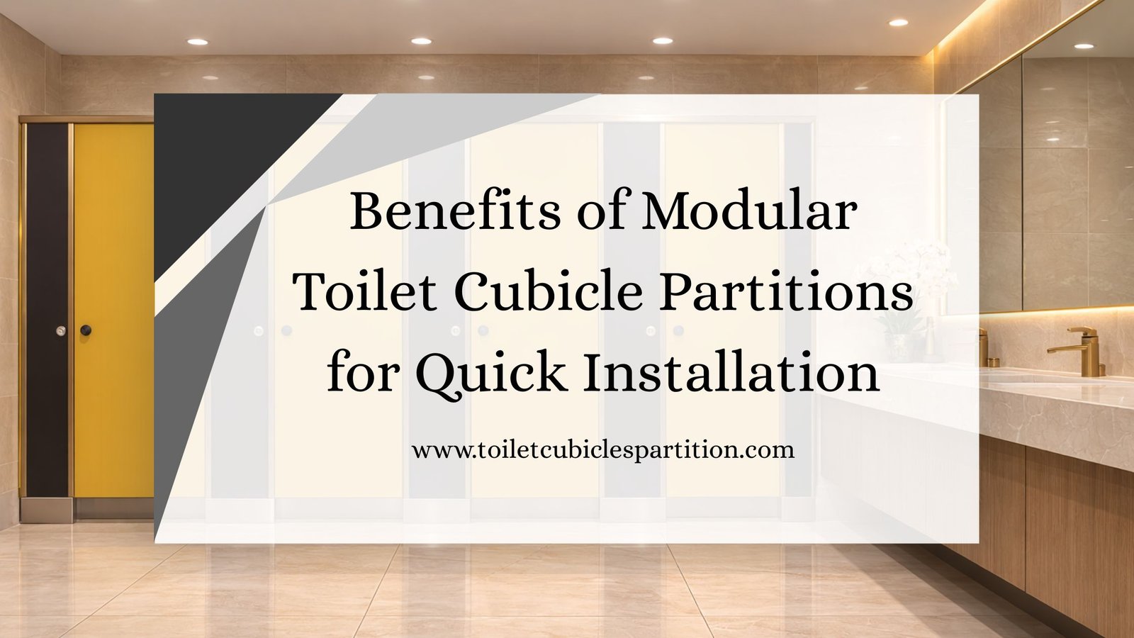 Toilet Cubicle Partition