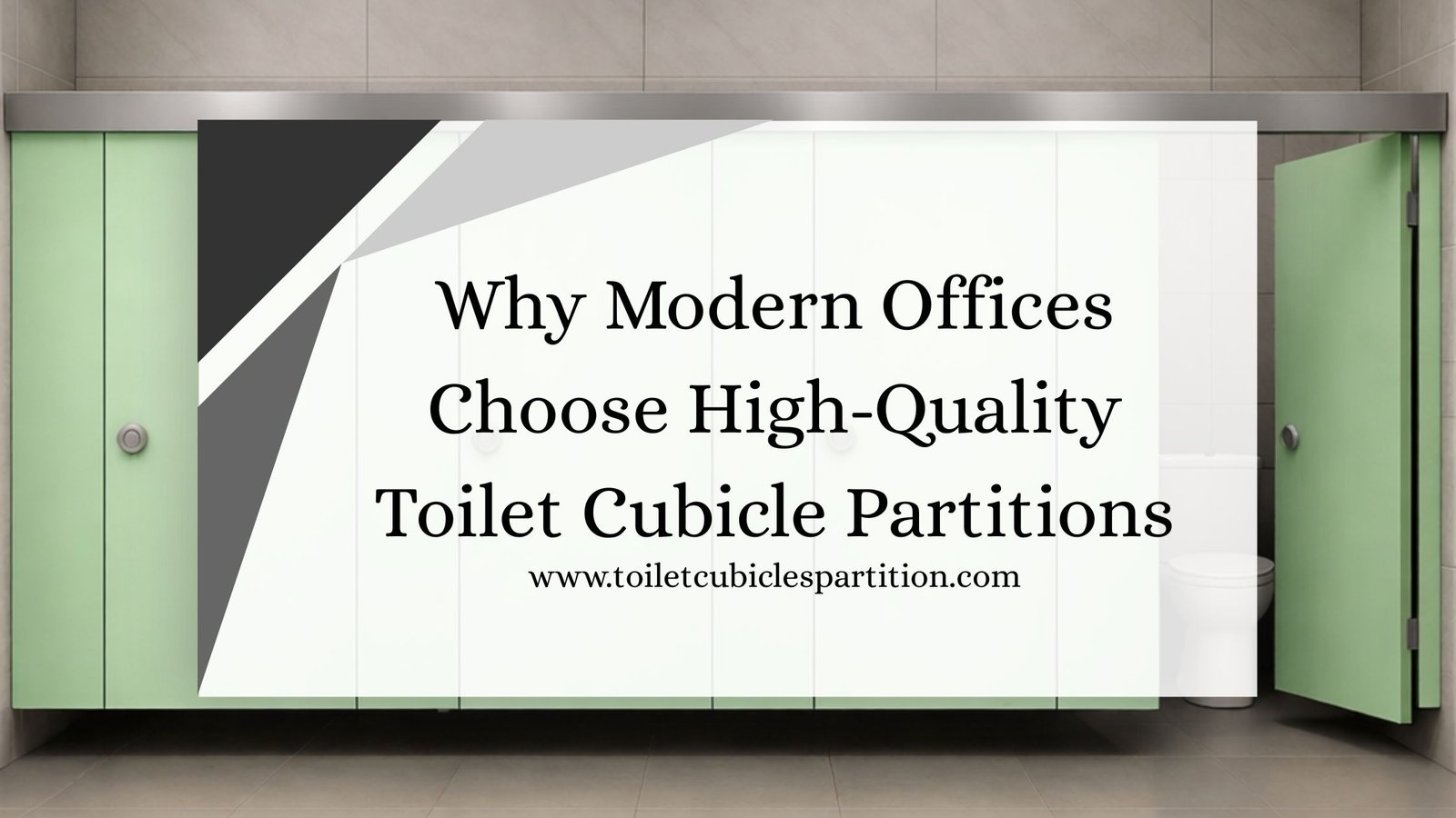 Toilet Cubicle Partition